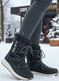Resim U.S. Polo Assn. KadınBot Kar Botu JE-986 Siyah 