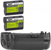 Resim Nikon D750 İçin Ayex AX-D750 Battery Grip + 2 Ad. EN-EL15B Batarya 