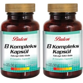 Resim 2 Adet Balen B Vitamin Kompleksi 60 Kapsül (25.50g) 