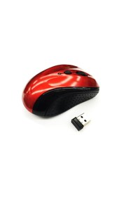 Resim WOZLO Koodmax Wz-802 1600 Dpı Kablosuz Wireless Optik Mouse Kırmızı 