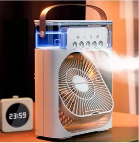 Resim Periboia Su Hazneli Şarjlı Masa Vantilatörü 