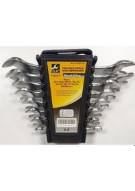 Resim Gk Tools 8'Li Çatal Ağız Anahtar Takımı Düz Anahtar 6x22 Mm 