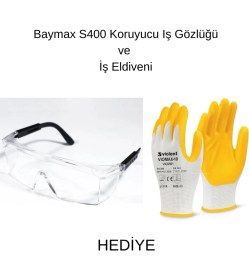 Resim Einhell Agillo 18/200 Çift Akülü 4 Ah Yan Tırpan + Iş Gözlüğü ve Iş Eldiveni Hediye 