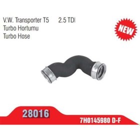 Resim IBRAS 28016 IBRAS TURBO HORTUMU TRANSPORTER T5 03- 2.5 TDI 03-08 