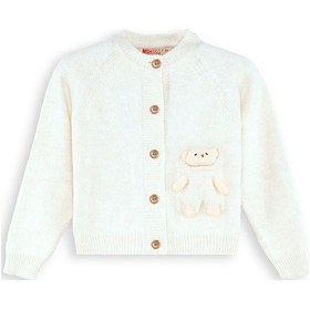 Resim Denokids Oyuncaklı Kız Çocuk Triko Hırka Çok Renkli 
