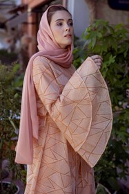 Resim Zainab Nakışlı Tül Kap - XL 