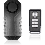 Resim Kablosuz Uzaktan Kumandalı Alarm Suya Dayanıklı Bisiklet Motosiklet Araç Kapı Pencere Alarm Cihazı 