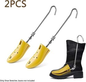 Resim REVAHI Profesyonel Ayakkabı Sedyeleri Kadın Desteği Yürüyüş Genişletici Ayakkabı Sedyesi Çizmeler İçin Ayarlanabilir Ev Ayakkabı Ağacı (Renk : Doğal, Beden : S) 