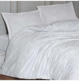 Resim Ranforce 100% Pamuk Tek Kişilik Yorgan Arnor V1 Beyaz 