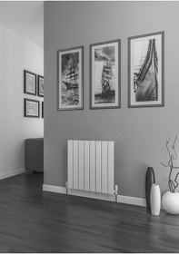 Resim Warma Teos Çelik Radyatör 595 X 600 Beyaz Ral 9016 Gloss 80 