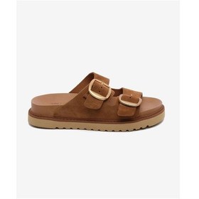 Resim Kadın Sigaro Süet Hakiki Deri Terlik 5y2ct59054 Sıgaro Suet 