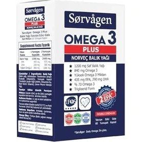 Resim Larskas Ome3 1200MG Balık Yağı, 60 Kapsül 