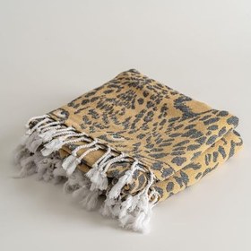 Resim Soley | Panthera |%100 Pamuk Peştamal Sarı 