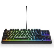 Resim Steelseries Apex 3 TKL Gaming Klavye - Sessiz Switch - Ip32 Sıvı Dayanıklılık - US Layout 