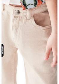 Resim Xo Kids Kız Çocuk Pantolon 4-8 Yaş 56717 Vizon 