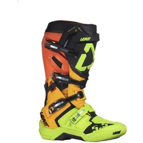 Resim Leatt 5.5 Flex Lock Citrus Motosiklet Bot Yeşil 