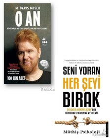 Resim Destek Yayınları O An - Seni Yoran Her Şeyi Bırak - M. Barış Muslu - Müthiş Psikoloji 2 Kitap Set 