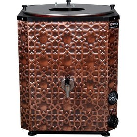 Resim Anka Yeni Nesil Çay Makinesi 1 Demlikli 10 Litre Bakır 