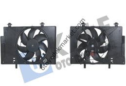 Resim Ford Courier (2014-2018) Fan Motoru Komple (Kale) 