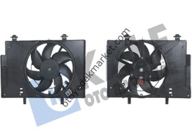 Resim Ford Courier (2014-2018) Fan Motoru Komple (Kale) 