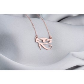 Resim N!da Jewelry 925 Ayar Gümüş Horus'un Gözü Kolye 
