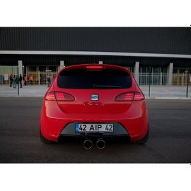 Resim Seat Leon Mk2 Cupra Arka Tampon (fiber) 