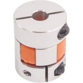 Resim Çin Kap-606e ,m20x25mm Delik 6/6mm Alüminyum Esnek Kaplin 