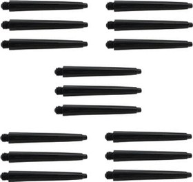 Resim Dartsan 5 Set (15 Adet) 48Mm Nylon Dart Şaft-Shaft Siyah 