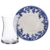 Resim Tulu Heybeli 12 Parça Çay Seti Db812 
