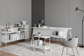 Resim ELLA OFİS TAKIMI, BEYAZ 