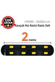 Resim Hayat Trafik Kauçuk Hız Kesici Kasis Seti 2 metre - EKO 