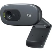 Resim LOGITECH C270 HD SİYAH MİKROFONLU WEBCAM (2818) 