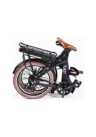 Resim Alba Fold E Std Katlanır Elektrikli Bisiklet Lcd Gösterge 36v 7,8ah Batarya V-fren Siyah 