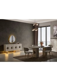 Resim Granda Mdf Yemek Odası Takımı Aytaşı 