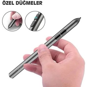 Resim Mena Rise Veikk S640 ve A30 Grafik Tabletler Için 8192L Pilsiz Kalem (Veikk 