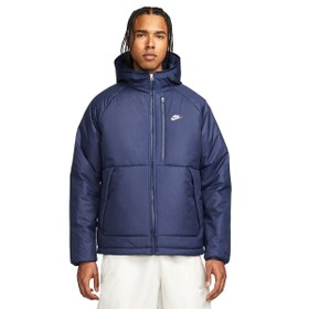 Resim Nike Sportswear Therma-Fit Repel Erkek Mavi Günlük Stil Mont DX2038-410 