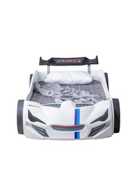 Resim Setaymobilya Arabalı Yatak - Merso Araba Yatak Beyaz 