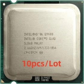 Resim Core 2 Quad Q9400 2.6 Ghz Used Quad-Core Quad-Thread Cpu Processor 6m 95W Lga 775 10PCS/LOT 