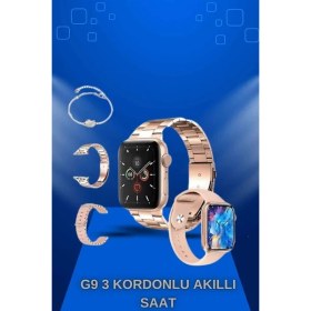 Resim Zero Land Ilkeshop Yeni Nesil Kaliteli Akıllı Saat ve Kablosuz Bluetooth Kulaklık Yüksek Ses Kaliteli 
