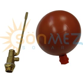 Resim Sönmez Güneş Enerjisi 1/2 Şamandıra Su Deposu Şamandırası Plastik Toplu Flatör 