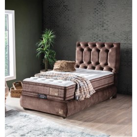 Resim Weltew Home Premium Brand Tek Kişilik Baza ve Başlık Yataksız 