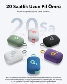 Resim Anker Soundcore Select 4 Go Kablosuz Bluetooth Hoparlör - Yeşil - A31x1 