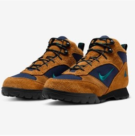 Resim Nike Acg Torre Mid Waterproof Unisex Shoes Bilekli Su İtici Hakiki Deri Trekking Outdoor Ayakkabı Camel Camel - Lacivert 