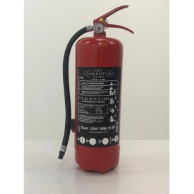 Resim Vallentina 6 kg Kuru Kimyevi Tozlu Yangın Söndürme Tüpü Tse-Hyb/ce Belgeli 4 Yıl Garantili (Ruhsata Uygun) 
