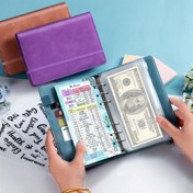 Resim BRAVE ELK A6 Suni Deri Nakit Cüzdan Düzenleyici - Kart Yuvaları ve Askı ile Bütçe Tasarrufu Kitabı, Tasarruflar, Kredi, Hediyeler, Noel, Şükran Günü, Doğum Günü, Yıldönümü, Gelin Duşu, Küçük İşletme, Hediye Düzenleyici, Şık Düzenleyici, Dayanıklı Düzenleyici, Hediye Alıcıları için Çok Amaçlı Finans Düzenleyici 