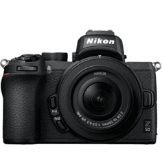 Resim NIKON Z 50 DX 16-50 Aynasız Kamera Siyah 