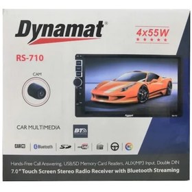 Resim Dynamat Rs-710 4x55w 7" Carpc-bt-sd-usb-aux Geri Görüşlü Double Teyp 