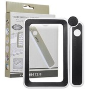 Resim El Tipi Büyüteç 4x Büyüteç Tam Kitap Sayfası Gazete Okumak İ Siyah & Beyaz 