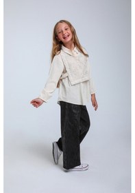 Resim Xo Kids Kız Çocuk Pantolon 9-13 Yaş 2500 Siyah 