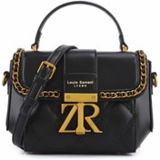 Resim Mini Moda Kapitone Crossbody Çanta, Metal Dekor Omuz Çantası, Kadın Trendy Çanta ve Çanta 